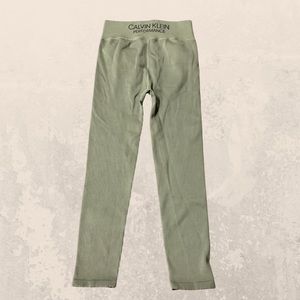 Calvin Klein ribbed high waist performance leggings